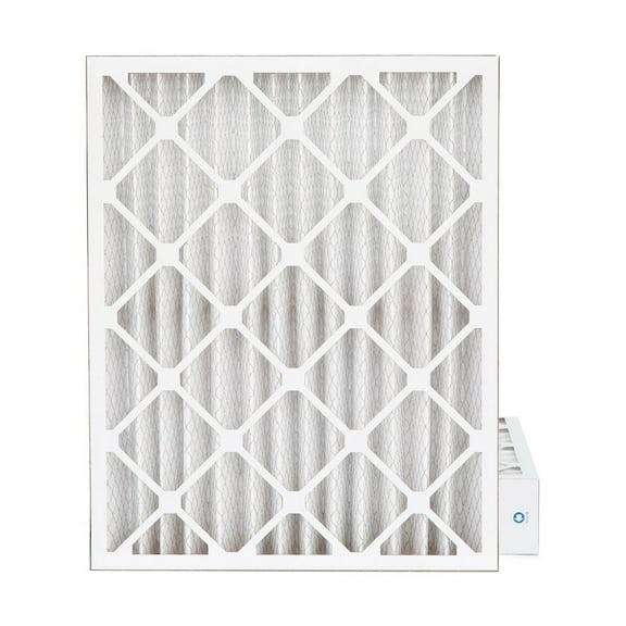 20x25x4 MERV 11 ( MPR 1000, FPR 7-8 ) Pleated 4" Air Filters for AC and Furnace. 2 PACK. Exact Size: 19-1/2 x 24-1/2 x 3-3/4
