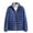 25#Blue, variant on Men's Thin Jacket Casual Sports Windbreaker Long Sleeve Stand Collar Casual Outwear Jackets