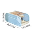 thumbnail image 3 of Weloille Egg Storage Container, BPA Free Plastic Refrigerator Egg Holder, Stackable Shockproof 24 Grid Egg Tray, 1 Piece for Kitchen Countertop Refrigerator Food Fresh Keeping Organization, 3 of 6
