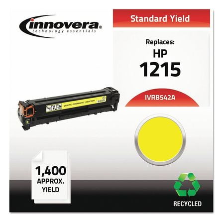 - Innovera Remanufactured CB542A (125A) Laser Yellow Toner Cartridge
