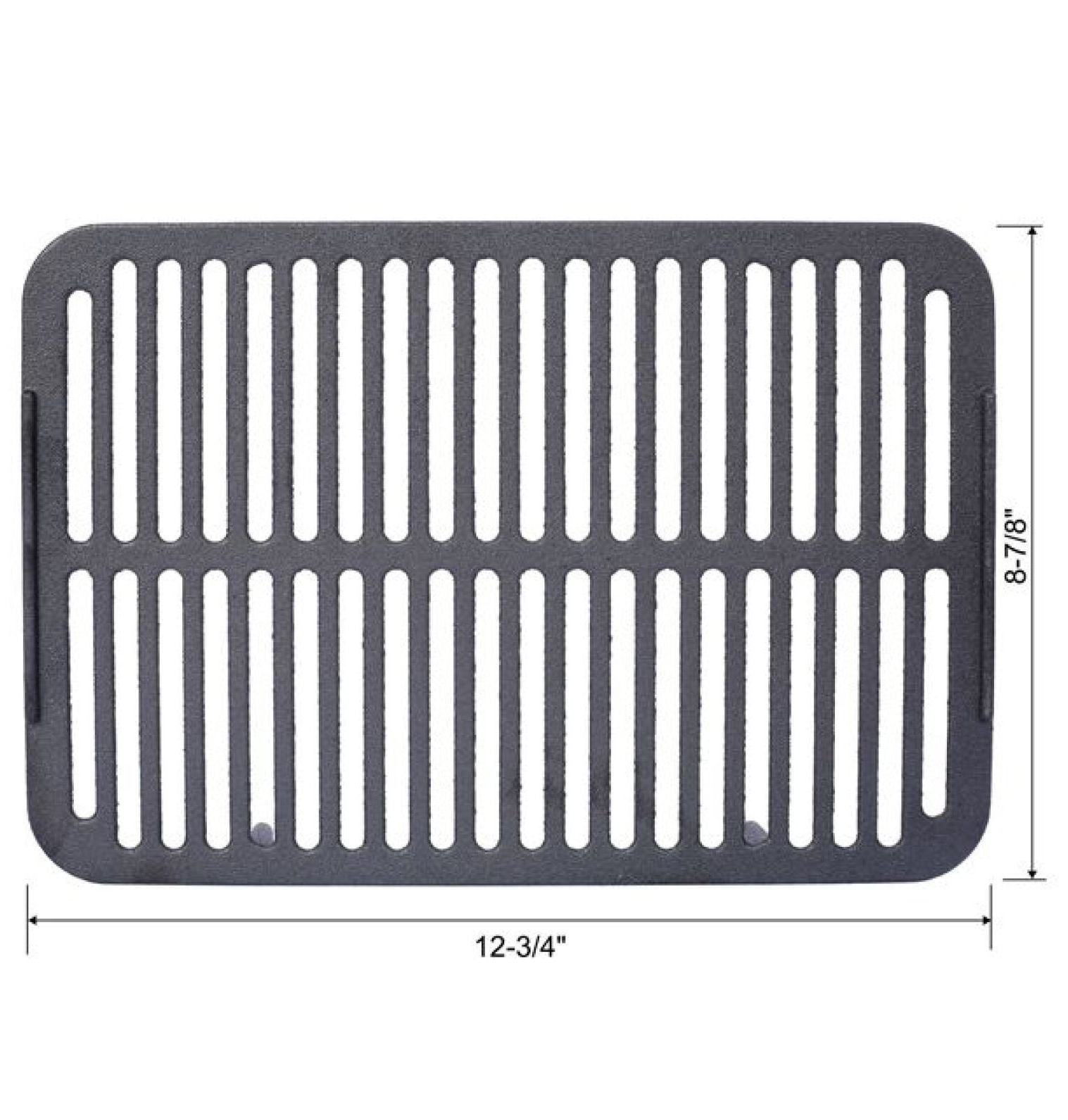 Oval Cast Iron Grill Outdoor, Portable Charcoal Grill and Cast Iron Skillet - 100% Cast Iron, Enameled, Durable, Small Charcoal Grill, , Hibachi Grill