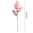 thumbnail image 3 of Cherry Blossom Branches,41" Silk Pink Cherry Blossom Flowers Bouquet,Cherry Blossom Decor,Artificial Flowers for Wedding Bride Props,Spring Yard Shop Garden Table Household Decor, 3 of 9