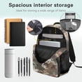 thumbnail image 3 of Jeiento 17 Inch Backpack and Lunch Box Set 4 Piece Camo Duck School Backpack with Pencil Case, Bookmarks for Elementary Boys and Girls, Back to School Supplies, 3 of 7