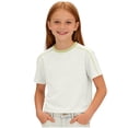 thumbnail image 5 of WRKEKC Summer Boys T Shirts Antimicrobial Solid Crew Neck Active Short Sleeve Shirt for 4-16 Years Moisture Wicking, 5 of 6