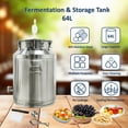 thumbnail image 4 of 64L Fermenter Food Fermentation Storage Tank with Faucet 304 stainless steel, 4 of 16