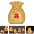 thumbnail image 6 of GETAJGHSD Resin Coin Bank Jar Golden For Living Room 1Pack 5.7x4.7x4.3in, 6 of 8