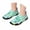 Mint Green, variant on FUZHIQ Kids Easy Pull Tab Water Shoes Boys Girls Barefoot Aqua Socks Non- Quick Dry Breathable Beach Pool Swim Toddler Shoes,10-11 Years