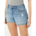 thumbnail image 2 of Sofia Jeans Women's Lila Mid Rise Cuff Short, 2 of 6