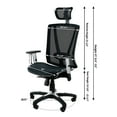 thumbnail image 7 of ErgoMax T000000112BL ErgoMax 53 in Tall Blue Ergonomic Adjustable Office Chair, Home Office Ergonomic Chair, 7 of 7