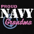 thumbnail image 3 of CafePress - Proud Navy Grandma Sweatshirt (Dark) - Classic Crew Neck Sweatshirt, 3 of 4