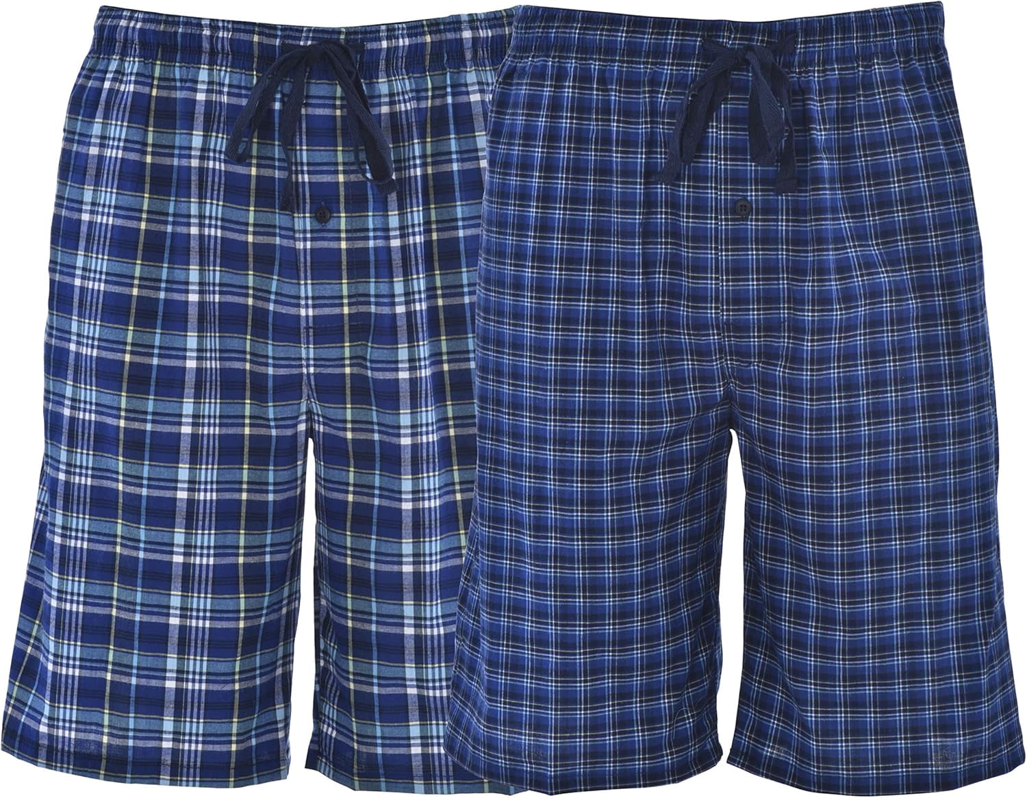 Hanes Big & Tall Men's 2-Pack Woven Stretch Sleep Jam Short