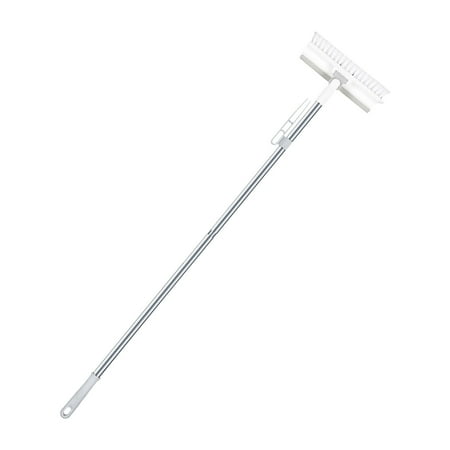 

Ranliy Bathroom Floor Brush Wall Corner Brush Multifunctional Long Handle Floor Brush Bathroom Tile Cleaning Floor Scrubbing and Water Scraping