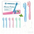 thumbnail image 1 of Cepillo de dientes desechable mini 5 en 1 Malisseladi, 10 piezas, 1 of 3