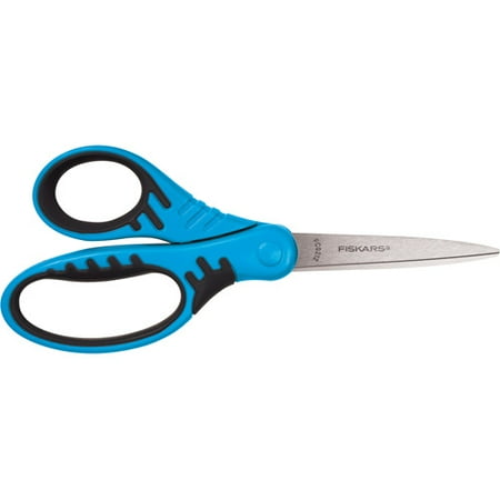 Fiskars 7" Student SoftGrip Scissors Turqoise/Blue