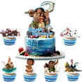 thumbnail image 2 of 13 PCS Moana Birthday Party Supplies, Cake Decorations for Birthday Party Decorations Theme Birthday Party Supplies, 2 of 3