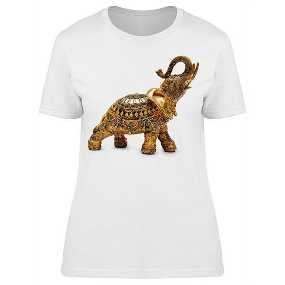 Hand-crafted Elephant Sculpture T-Shirt Women -Image by Shutterstock, Female Large
