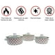 thumbnail image 4 of Juego de ollas con tapa de Peltre 6 pz Good Choice Blanca Shorbull, 4 of 7