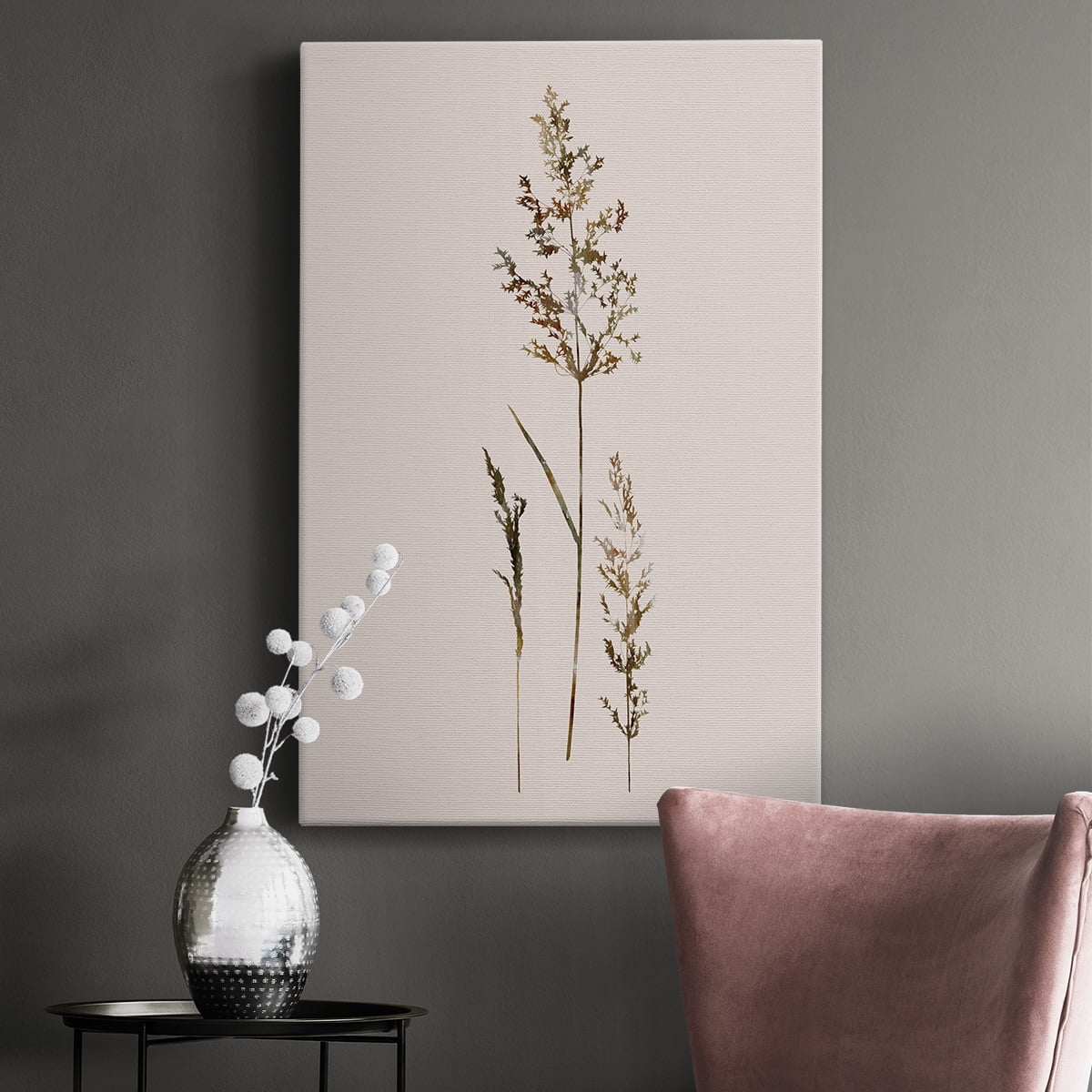Delicate Stems II Premium Gallery Wrapped Canvas - Ready to Hang