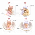 thumbnail image 3 of Cute Desktop Statue Home Decor Garden Landscape Miniature Doll Angel Annie Ornament Cake Topper Car Interior 4B, 3 of 8