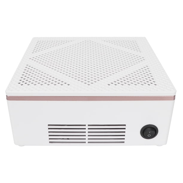Potente colector de polvo para uñas, colector de polvo para uñas de 60 W, limpiador eléctrico de polvo para uñas, colector de polvo para uñas probado profesionalmente