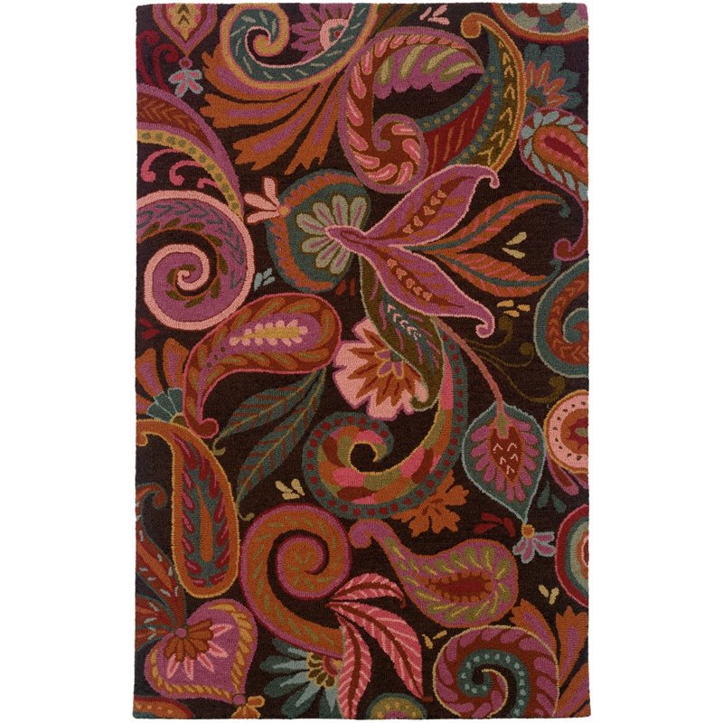 Oriental Weavers Eden 5' x 8' Hand Tufted Rug in Brown