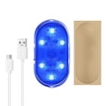 thumbnail image 1 of Yeacher Car Wireless LED Light Interior Ambient Lamp Touching Control Night Lights Auto Roof Ceiling, 1 of 8