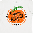 thumbnail image 4 of Inktastic Happy Fall Y'all Pumpkin Boys or Girls Toddler T-Shirt, 4 of 5