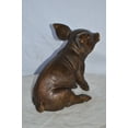 thumbnail image 4 of Nifao Pig – Piglet Bronze Statue – Home Decor Sculpture, 14"L x 10"W x 12"H, 4 of 10
