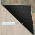 thumbnail image 5 of Addison Rugs Chantille Indoor/Outdoor Transitional Squares Basil Machine Washable Round Rug, 8' x 8', 5 of 8