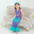thumbnail image 3 of Disfraz De Sirena Ariel Para Niña Vestido De Lujo Para Niños Fiesta De Halloween De Carnaval, 3 of 4