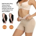 thumbnail image 3 of Women's Seamless Butt Lifter Boyshorts Ultra Firm Control Shapewear Tummy Control Briefs, 3 of 5
