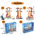 thumbnail image 3 of FUTATA Children's Building Blocks Toys Space Exploration Shuttle Toys For 6 7 8 9 10 11 12 Year Old Boys Kids 12-In-1 Stem Aerospace Building Kit Toy With Launcher Best Gifts For 6-12 Year Old Kids (6, 3 of 8