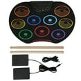 thumbnail image 1 of Electronic Drum Pad, Portable Colored Hand Rolled Adult Beginner Percussion Instrument, 1 of 8