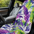 thumbnail image 4 of XYZCANDO Leaves Pattern Design Car Seat Towel Cover, Non-Slip Towel Seats Cover Breathable Enhances Comfort for Cars SUV, 4 of 11