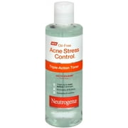 Neutrogena Oil-Free Acne Stress Control Triple Action Toner 8 oz (Pack of 3)