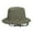 X2 Army Green, variant on Ticikt Men & Women's Bucket Hat, Round Brim Outdoor Sun Protection Hat with Snap Buttons,Khaki