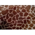 thumbnail image 4 of oneOone Cotton Silk Brown2 Fabric Giraffe Animal Skin Dress Material Fabric Print Fabric By The Yard 42 Inch Wide, 4 of 4