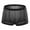 Black, variant on Mens Underwear Men Casual Fashion Solid Underwear Mesh Striped Boxer Breathable Hip Shorts