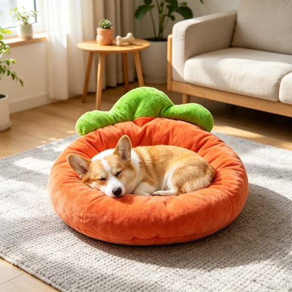 Thickened Warm Pet Mat Soft Comfortable Sleeping Pad for Dogs Cats, Cozy Crate Kennel Sofa Floor Furniture Protector, All Seasons House Training Accessory, Warm Pet Bed, Soft Pet Bed, 55x43cm