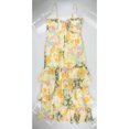 thumbnail image 2 of GUESS Womens Floral Vicky Maxi Dress, yellowmulti, XL, 2 of 2