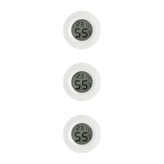 Cateissary mini termómetro estación meteorológica electrónica higrómetro digital con pilas de temperatura hogar blanco Type1 NO1 Cateissary CBP047686