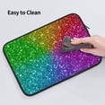 thumbnail image 5 of Pofeuu Colorful Glitter Print Laptop Carrying Case,13-15-Inch Laptop and Tablet, Sleek Design, Durable and Water-Repellent Fabric, Business Casual or School-15 inch, 5 of 8