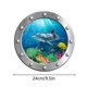 thumbnail image 2 of 1 Set of Sea Life World Stickers Portholes Marine Animal Wall Adhesive Sticker Sea Animal Stickers, 2 of 3