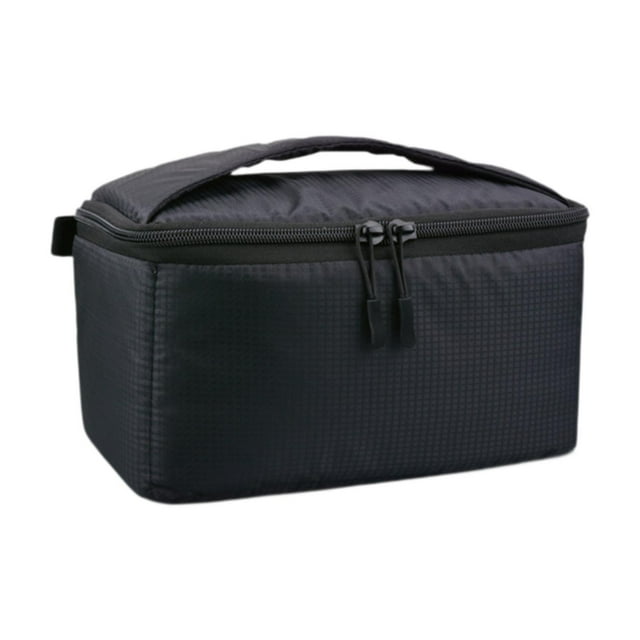 Bolsa de cámara Bolsa con comparación con compartimentos Photograhy Bag Lens Bag Bag Camera Accesorios para hombres Viaje Mujeres , 26cmx16cmx15cm