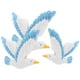 thumbnail image 3 of EeaseMX 3 piezas de pájaros de resina colgantes, gaviotas, pájaros, fondo creativo, colgante de pared para el hogar (azul a la derecha), 3 of 8