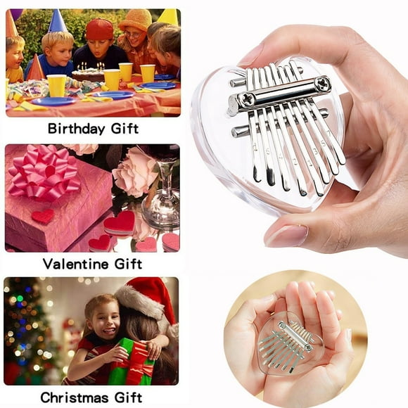 SMihono Portable Finger Piano Musical Instrument Gift for Kids and Adults Beginners Mini Home Decoration on Clearance