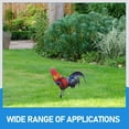 thumbnail image 2 of SWETRACE 1 Set Acrylic Assorted Color Rooster And Hen For Garden Stake And Courtyard Decor By Enthusiasts, 2 of 6