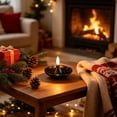 thumbnail image 2 of LED Flameless Candle Lamp, Ambient Decorative Light Ornament, Battery Operated Tealight for Home Tabletop Holiday Party Scene Decor, 2 of 6