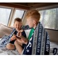thumbnail image 2 of LHSHID Gifts for Son Son Blanket Gifts from Mom/Dad Adult Son Gift Ideas Birthday Gift for Son from Mom Wedding/Graduation Gifts for Son Adult Fleece Blanket Fuzzy Soft 50"x60", 2 of 7