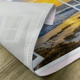 thumbnail image 5 of Ambesonne Coastal Place Mats Set of 4, Open Window Sunrise Sea, Standard Size, Multicolor, 5 of 6